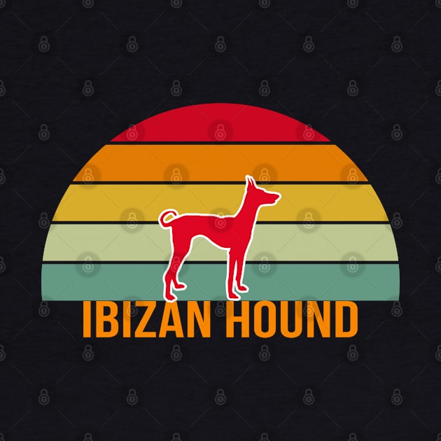 Ibizan Hound Vintage Silhouette by seifou252017